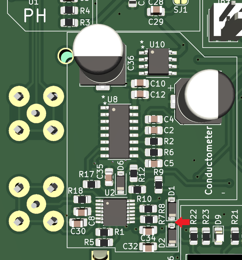 EC diodes signal